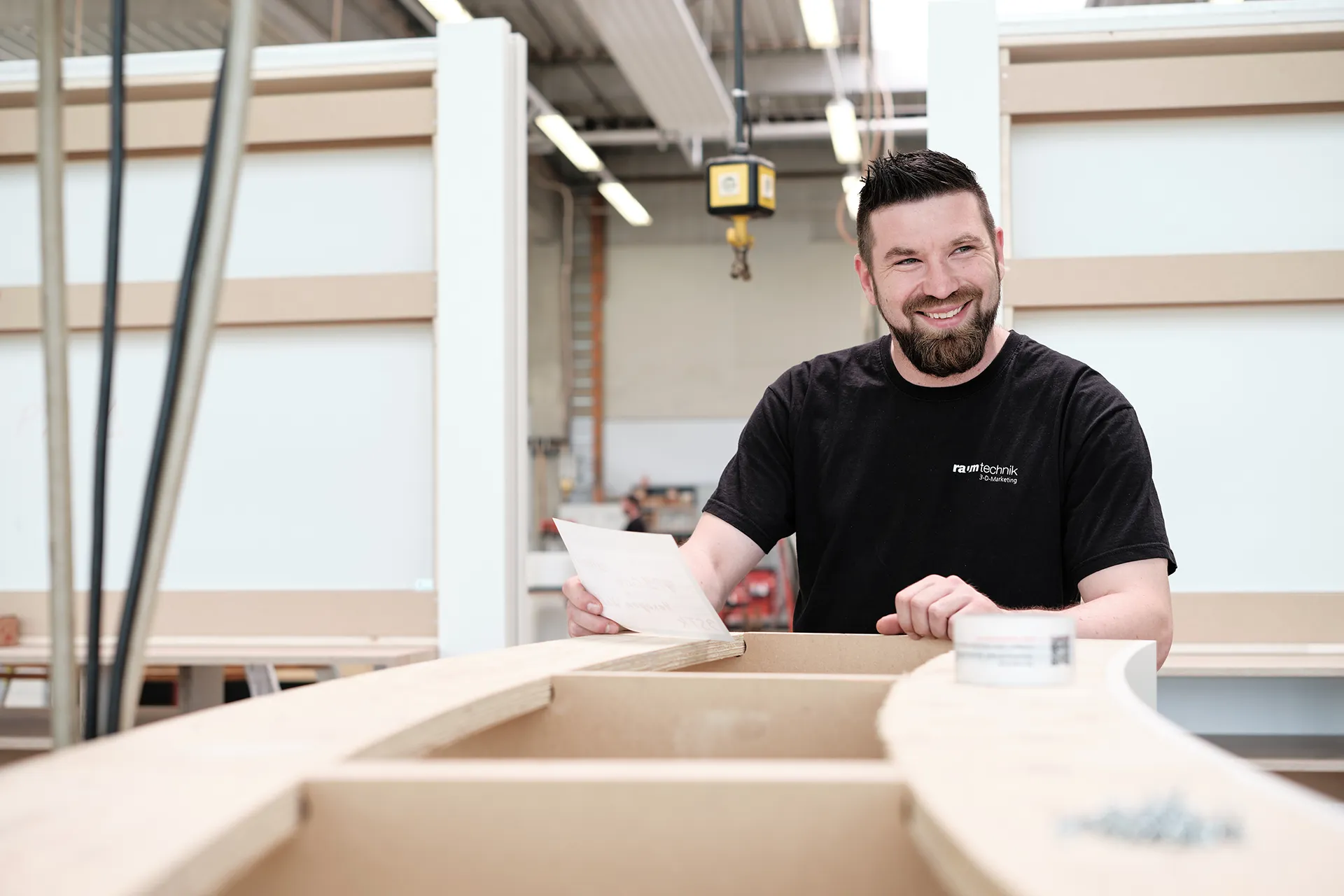 Karriere bei der Raumtechnik
