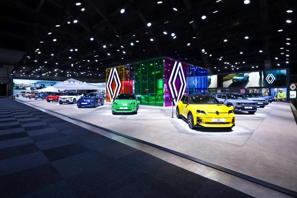 Renault at the Salon de l'Auto in Brussels