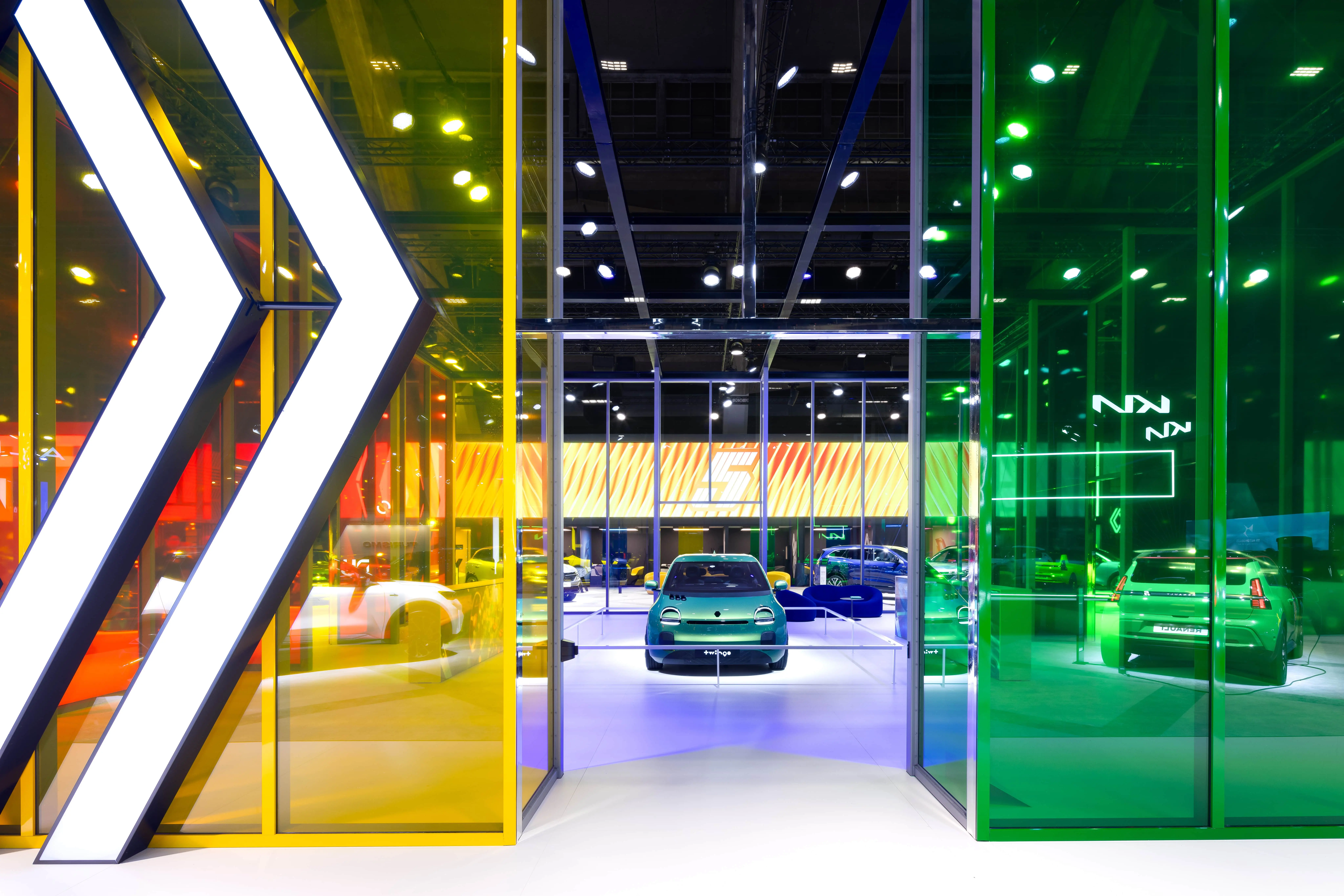Renault auf dem Salon de l'Auto in Brüssel