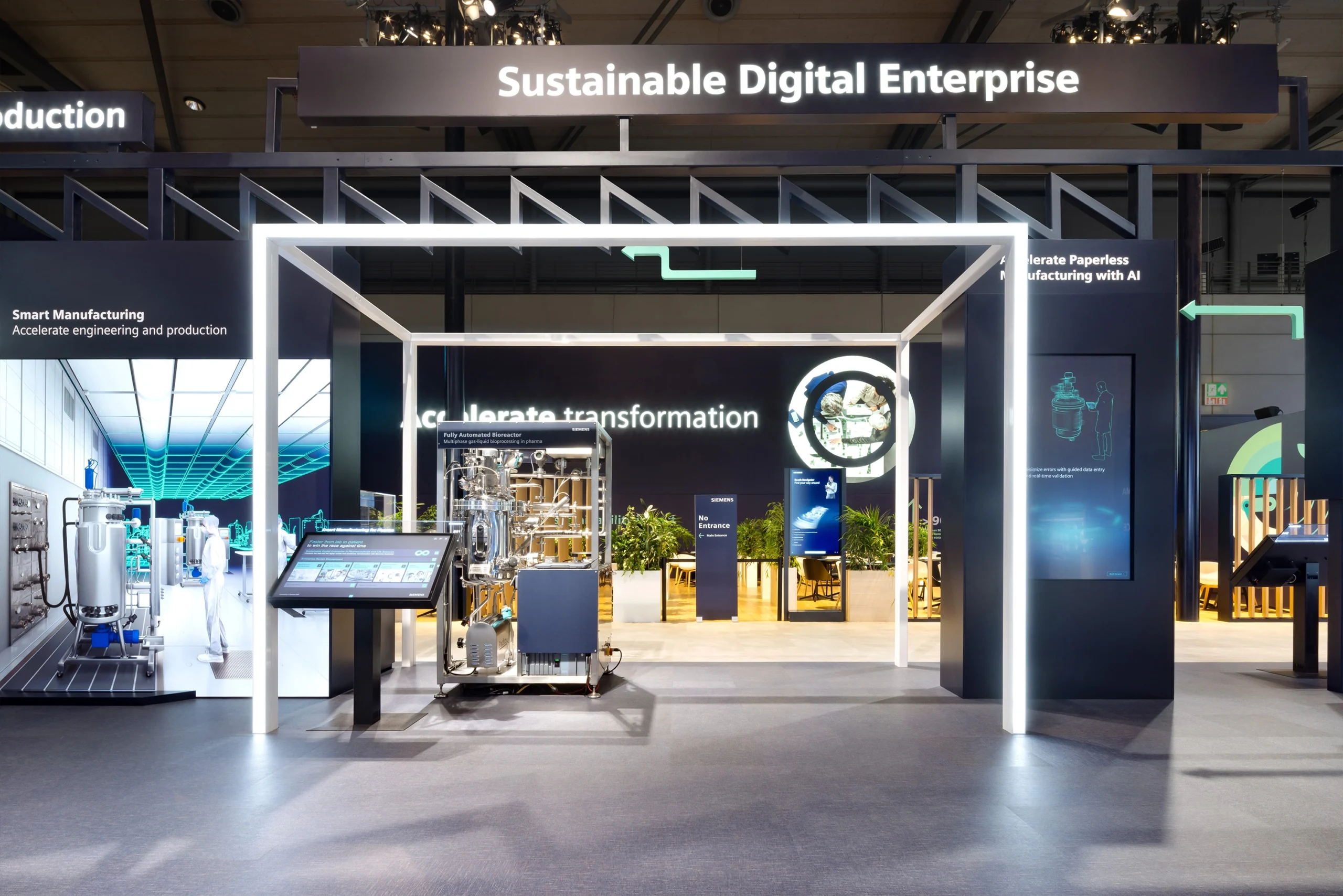 Siemens auf der HM 2025 in Hannover