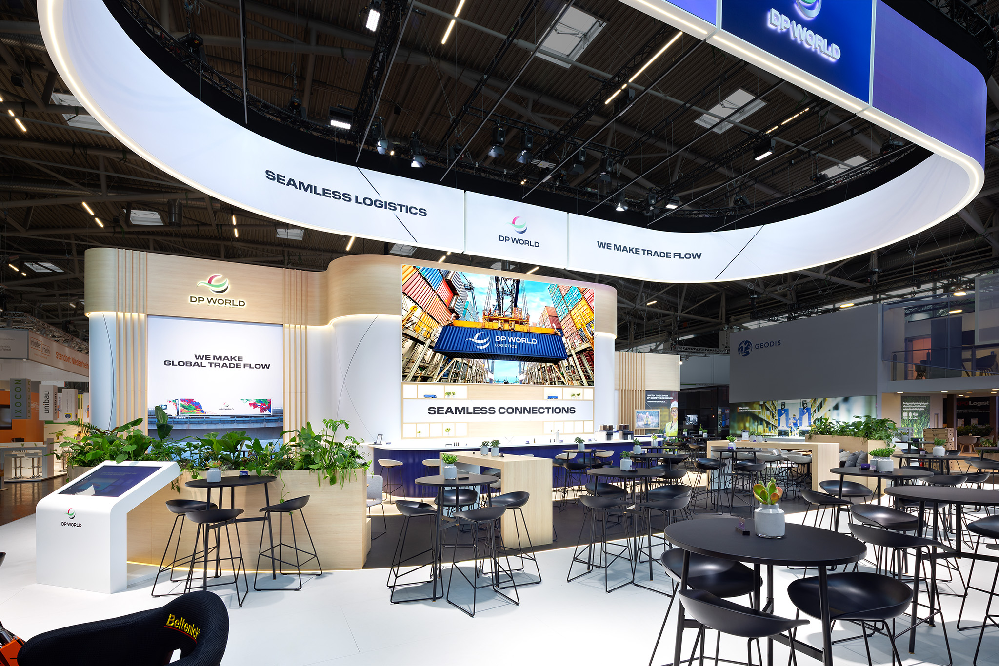 RAUMTECHNIK - DP WORLD - TRANSPORT LOGISTIC 2025 - MÜNCHEN - STAND PHOTOGRAPHY - #8545 (Ir)