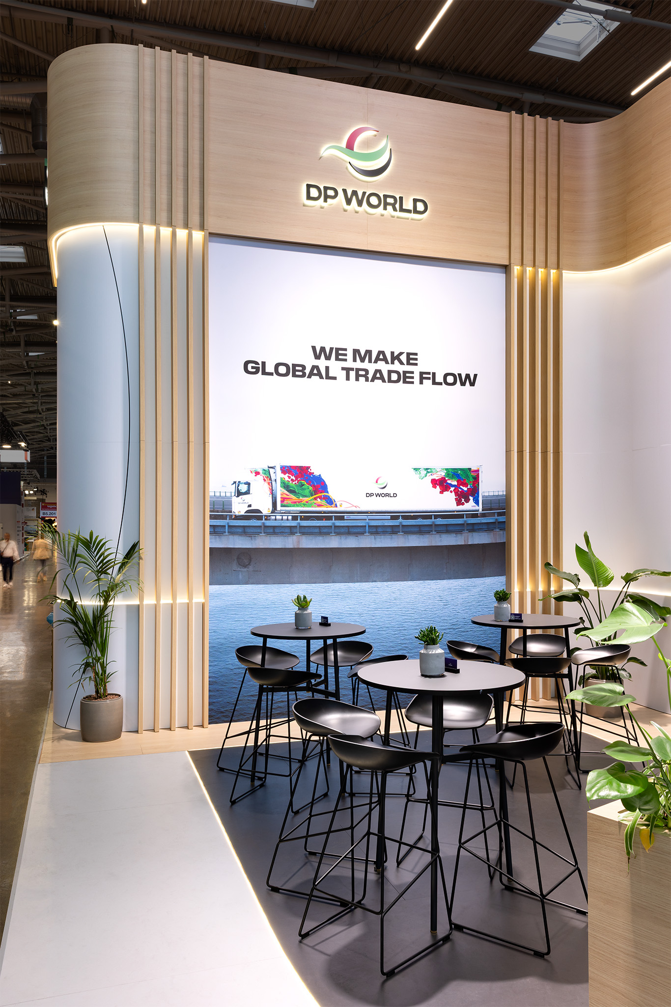 RAUMTECHNIK - DP WORLD - TRANSPORT LOGISTIC 2025 - MÜNCHEN - STAND PHOTOGRAPHY - #8602 (Ir)