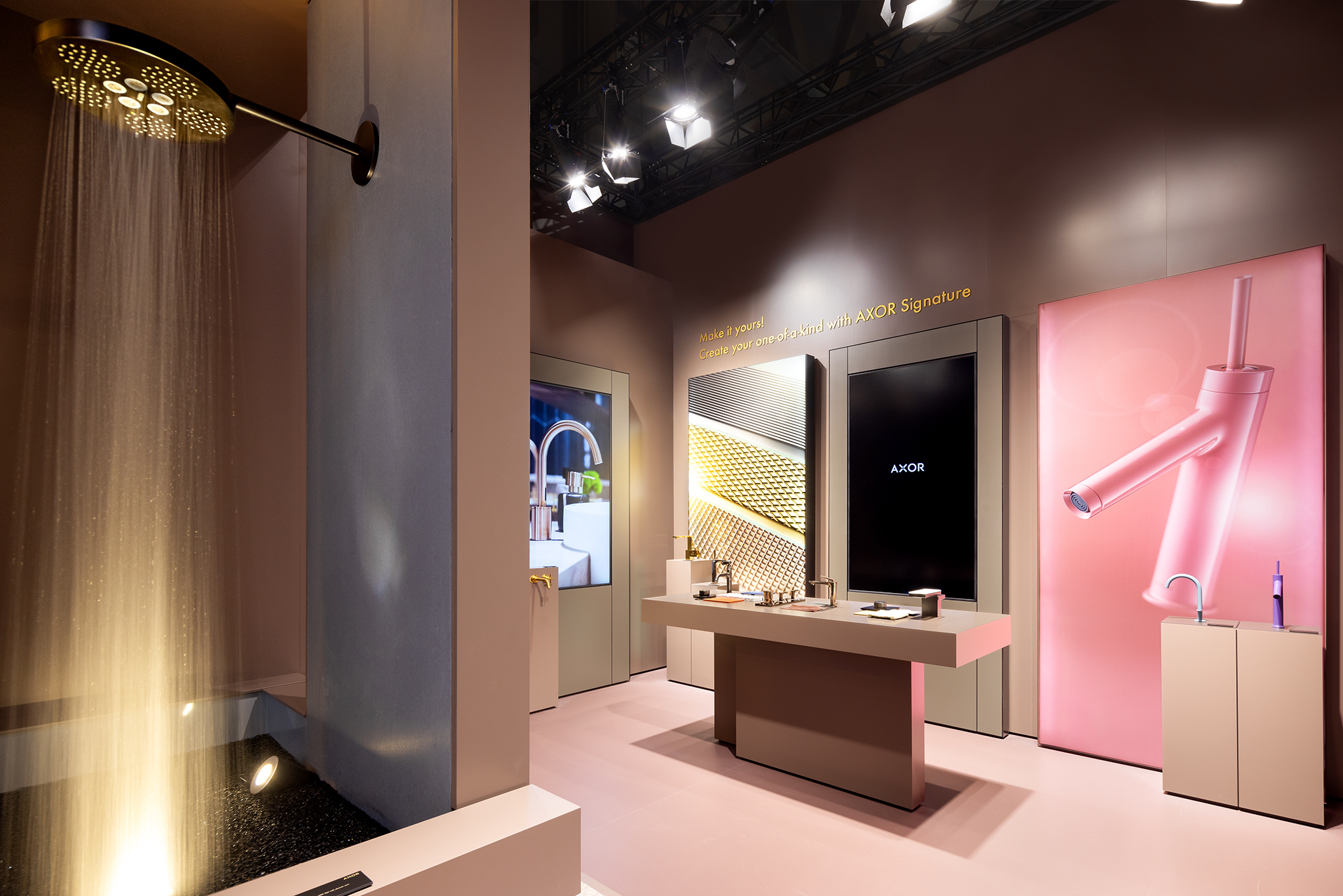 RAUMTECHNIK - HANSGROHE SE - Salone Internazionale del Bagno 2024 - MAILAND - STAND PHOTOGRAPHY-#7040 (Ir)