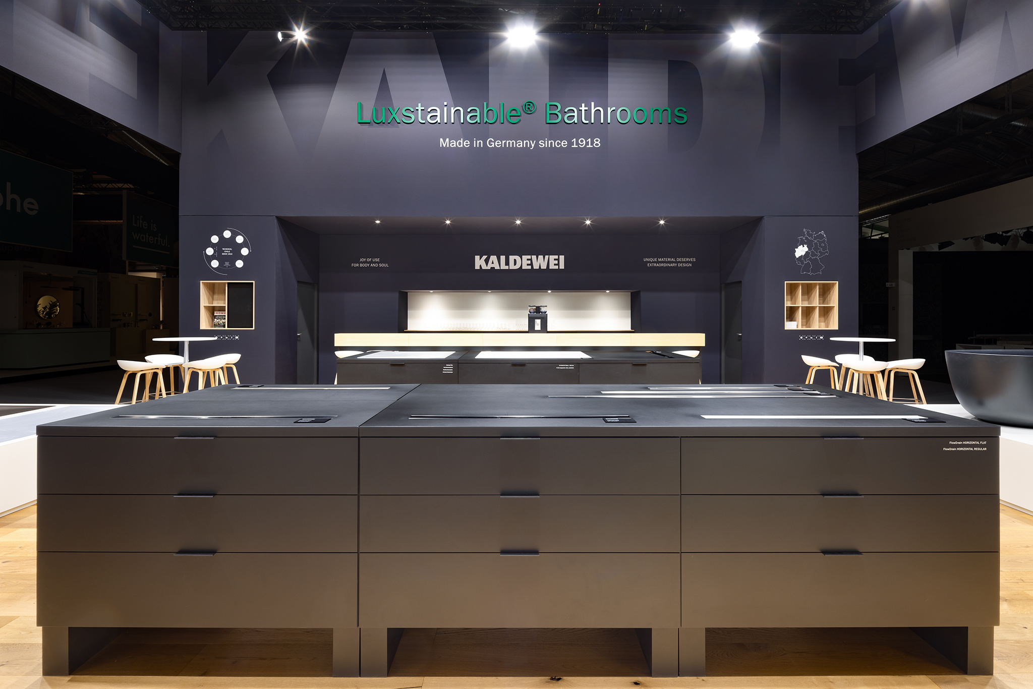 RAUMTECHNIK - KALDEWEI - SWISSBAU 2024 - BASEL - STAND PHOTOGRAPHY - #1038 (Ir)