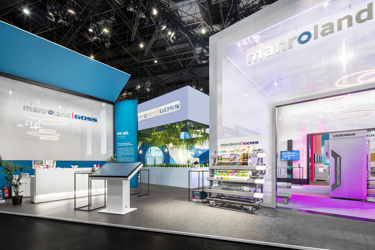 RAUMTECHNIK - MANROLAND - DRUPA 2024 - DÜSSELDORF - STAND PHOTOGRAPHY #2494(lr)
