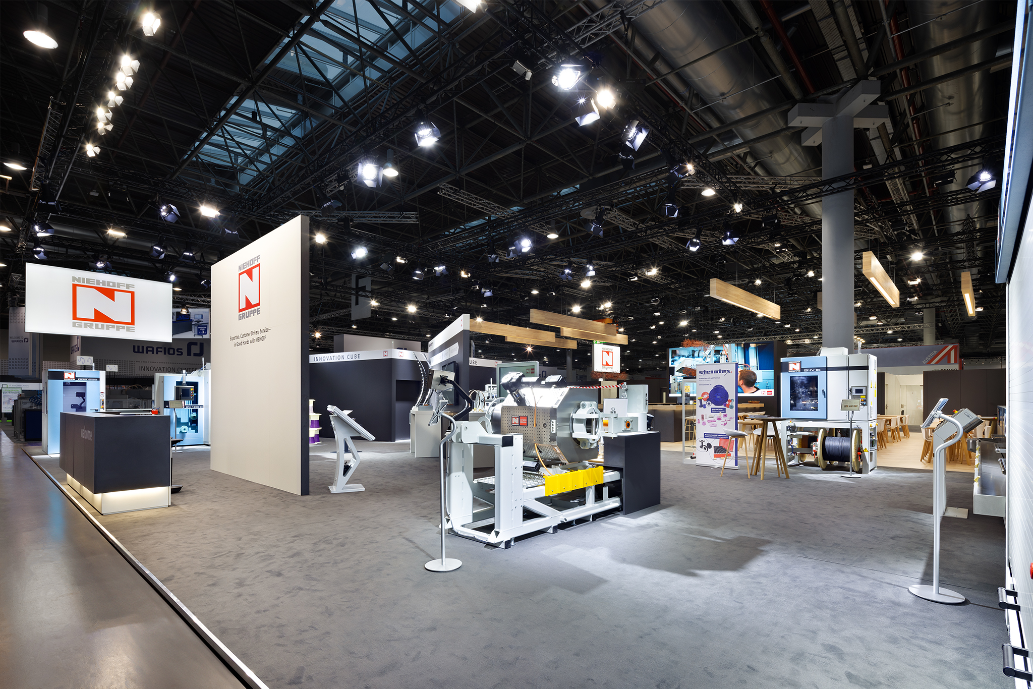 RAUMTECHNIK - NIEHOFF - WIRE 2024 - DÜSSELDORF - STAND PHOTOGRAPHY - #6205 (Ir)