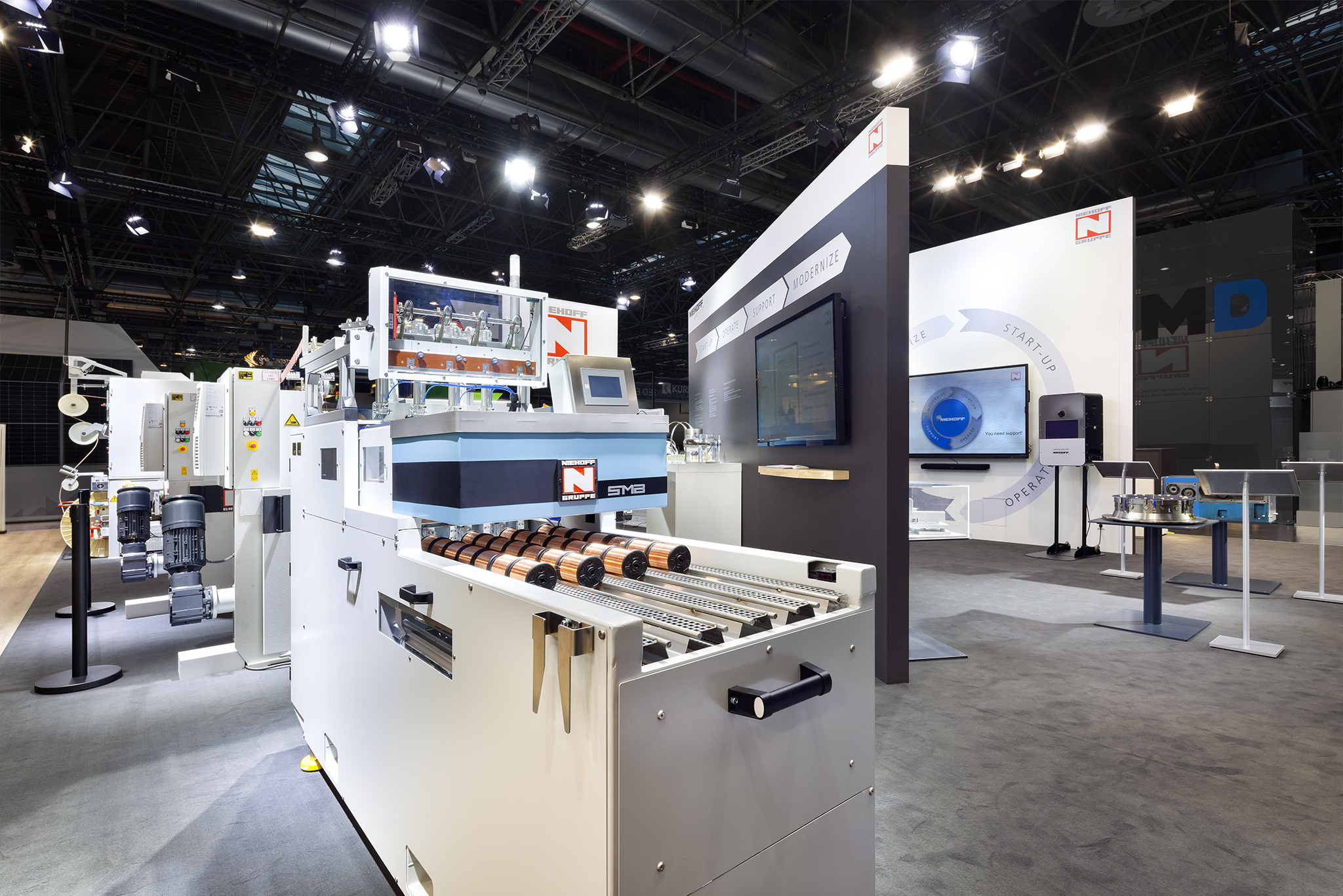 RAUMTECHNIK - NIEHOFF - WIRE 2024 - DÜSSELDORF - STAND PHOTOGRAPHY - #6215 (Ir)