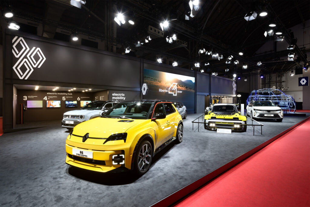 Renault auf der Automobile in Barcelona