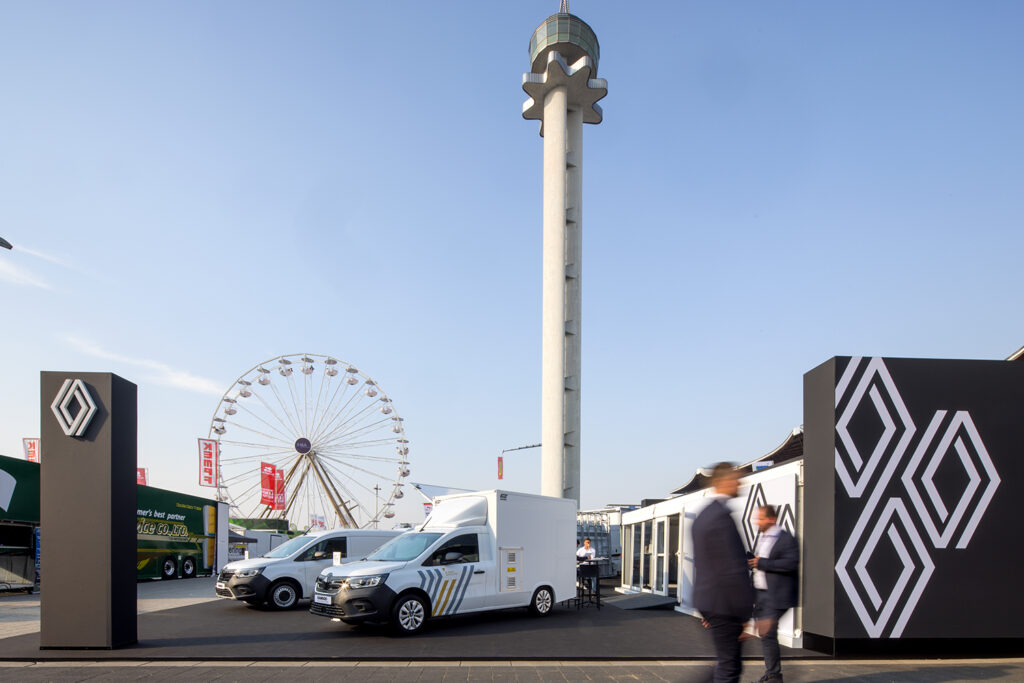 Raumtechnik Fair Stand for Renault at IAA Transportation 2024 in Hanover