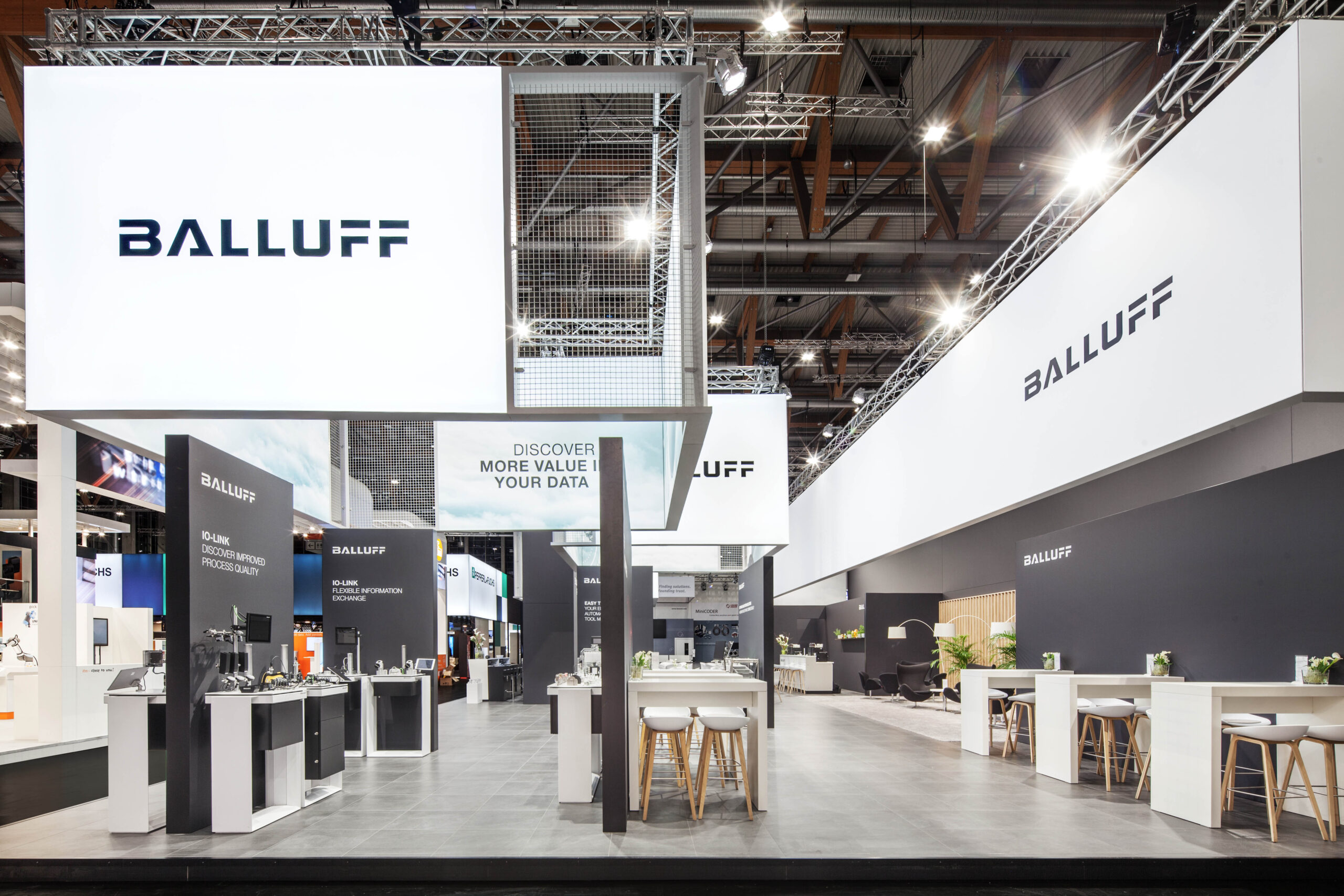 RAUMTECHNIK - BALLUFF GMBH - SPS 2022 - NÜRNBERG - STAND PHOTOGRAPHY (STAND) #5476(lr)