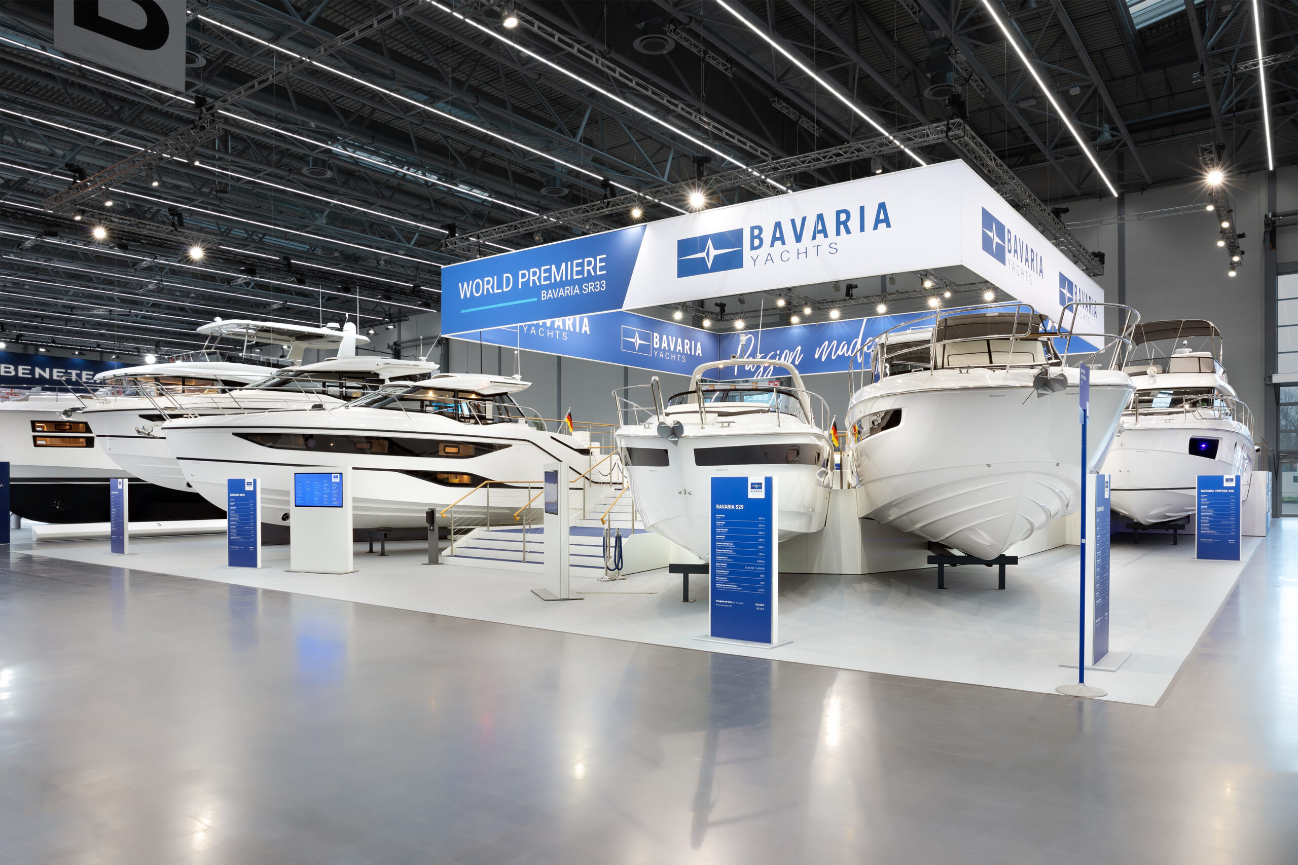 RAUMTECHNIK - BAVARIA YACHTBAU (HALLE 1) - BOOT 2023 - DÜSSELDORF - STAND PHOTOGRAPHY - #2134 (Ir)
