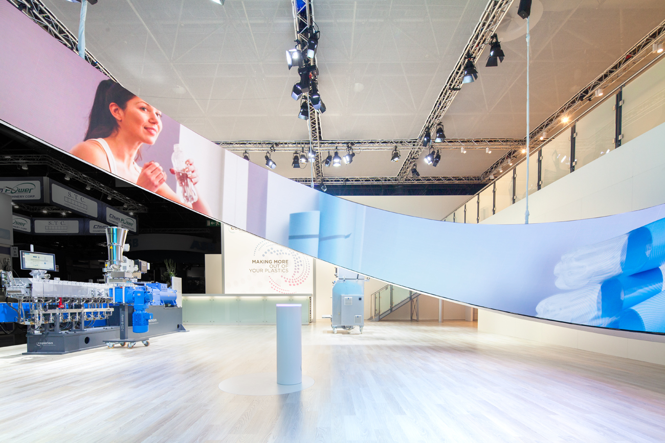 Raumtechnik - Coperion - K 2019 - Düsseldorf - Stand Photography #9206 (lr)