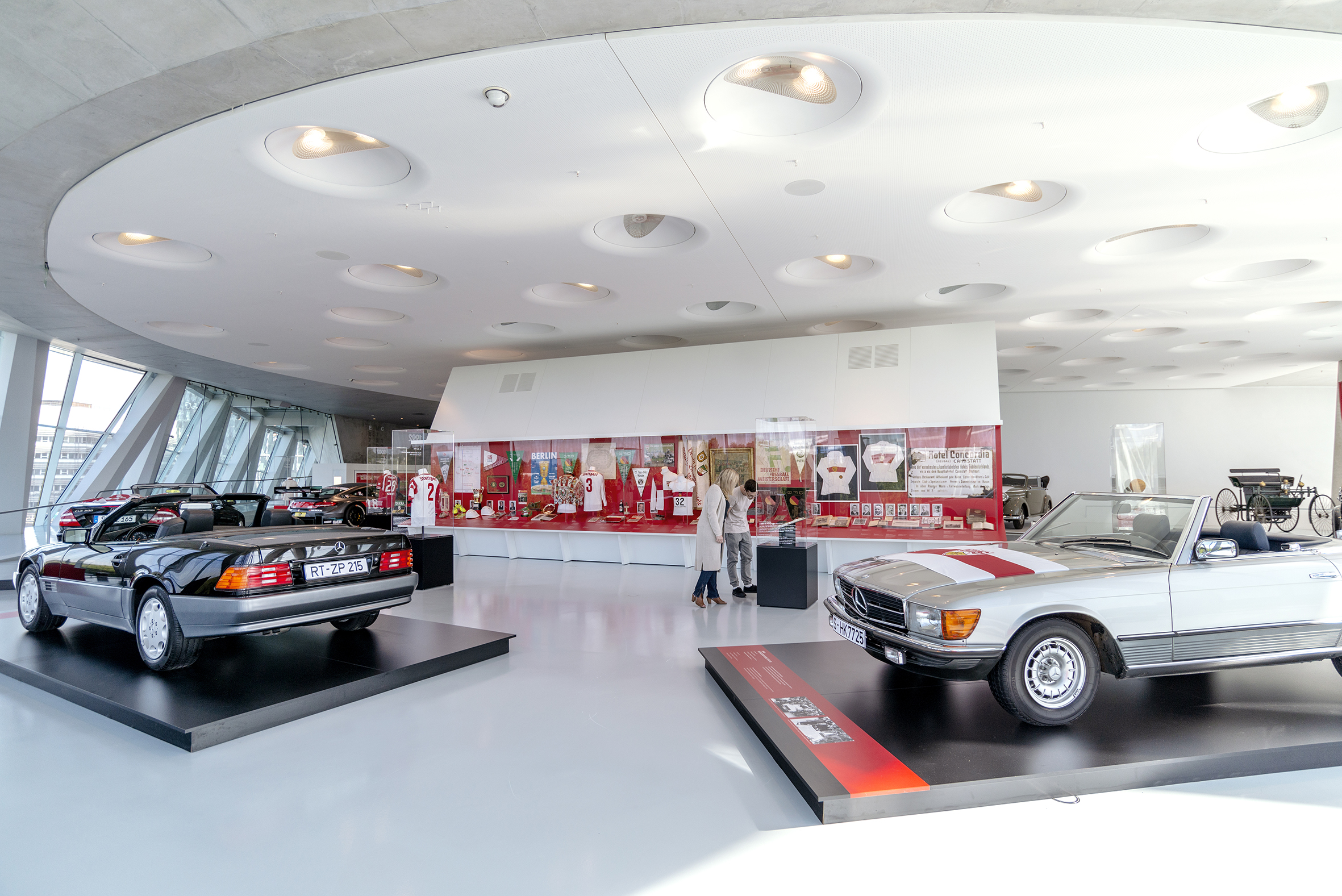 Raumtechnik Realisierung Ausstellung 125 Jahre Vereinsjubiläum VfB Stuttgart