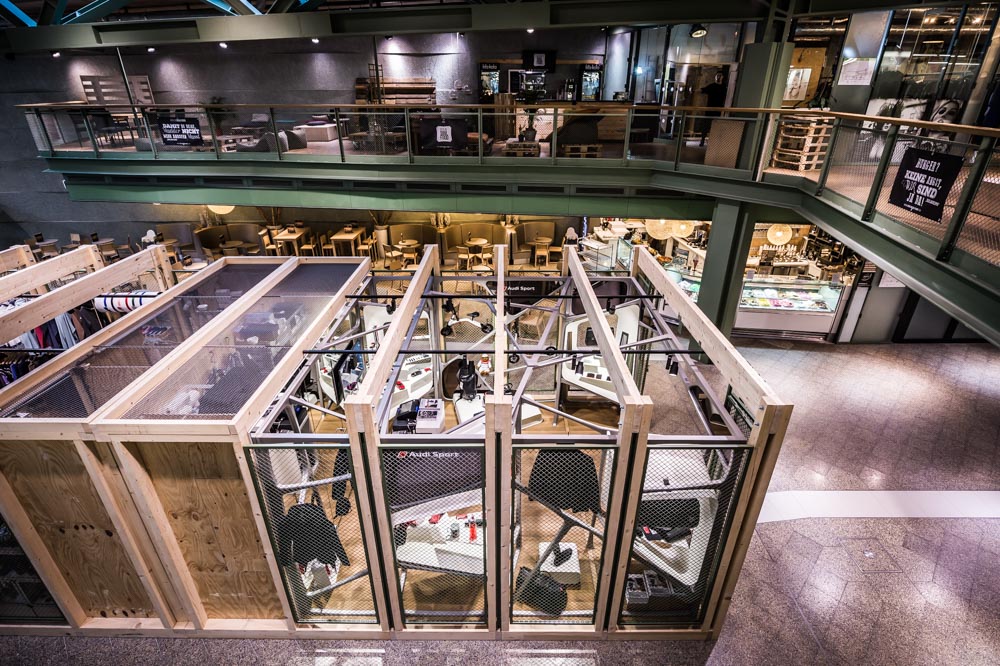 AUDI SPORT PopUp-Store im Bikini Berlin, 21.2.2015