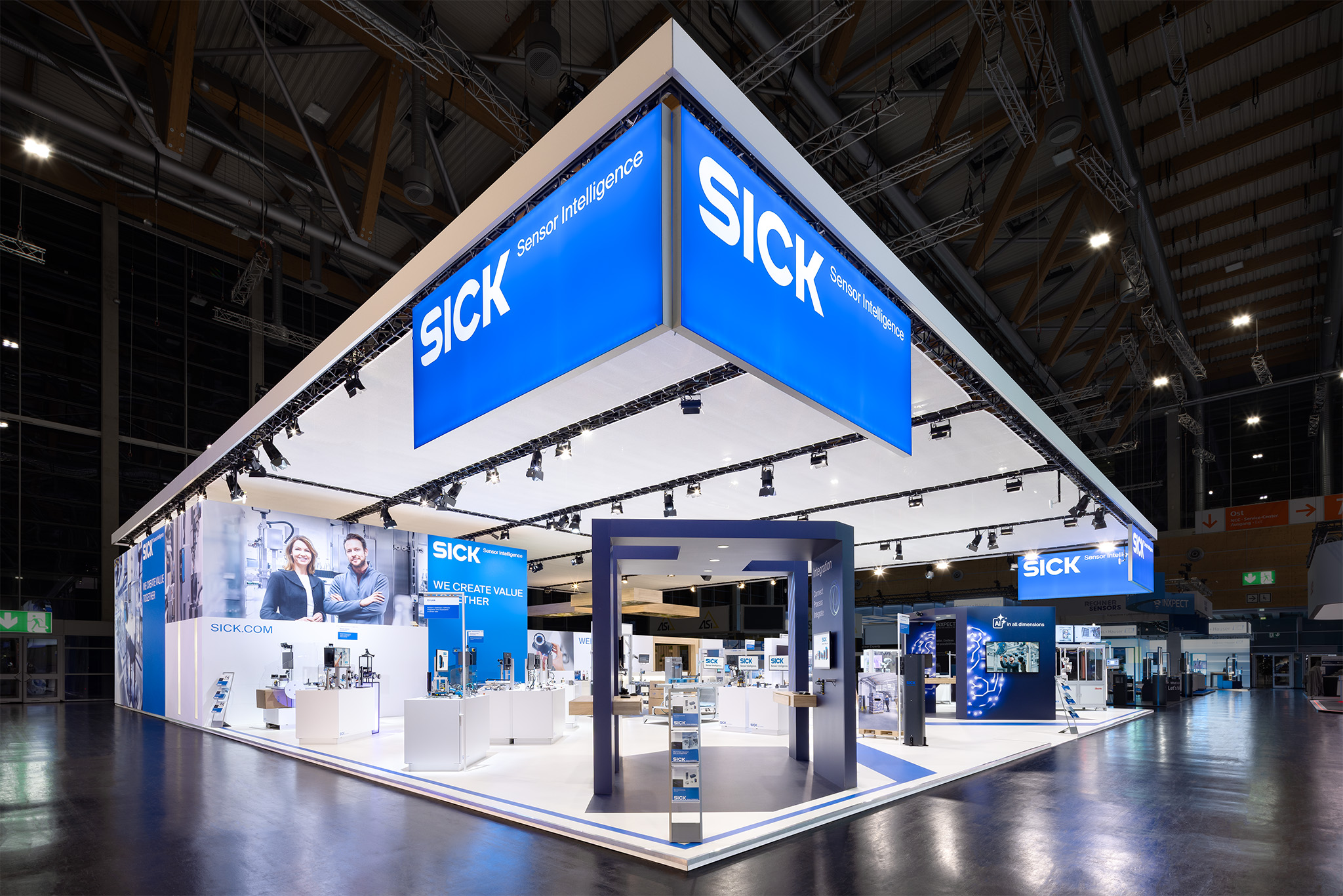 RAUMTECHNIK - SICK - SPS 2025 - NÜRNBERG - STAND PHOTOGRAPHY - #2654 (Ir)