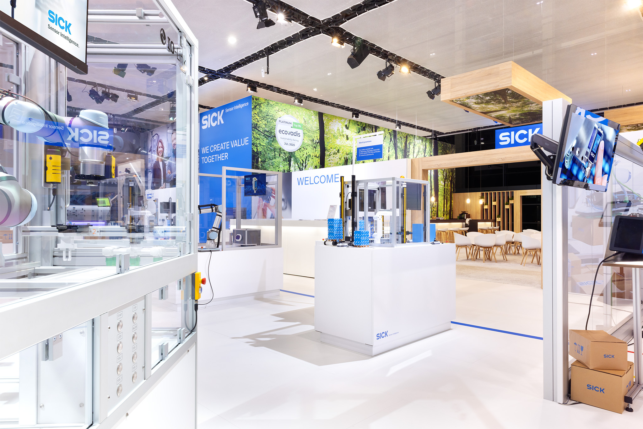 RAUMTECHNIK - SICK - SPS 2025 - NÜRNBERG - STAND PHOTOGRAPHY - #2742 (Ir)