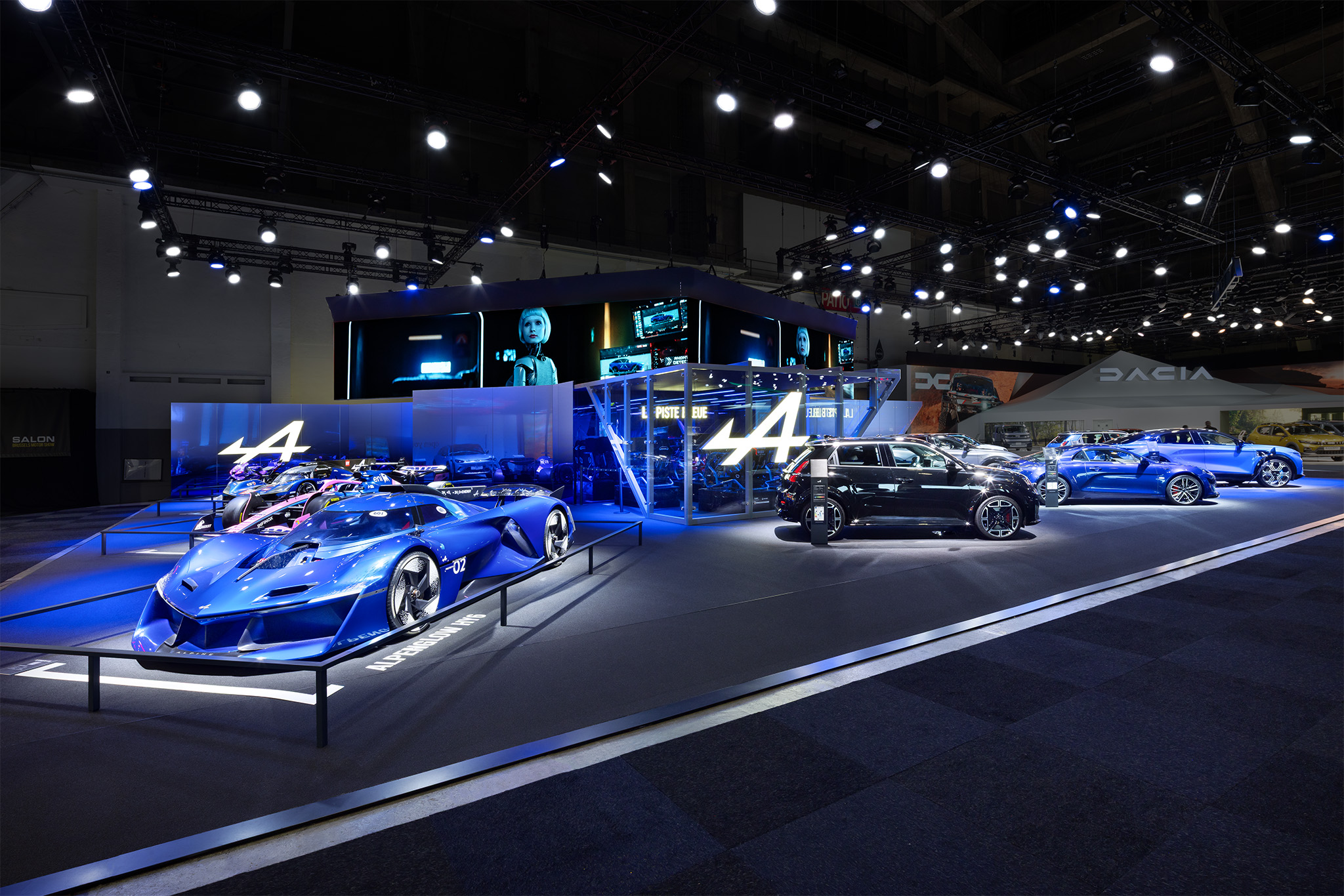 RAUMTECHNIK - ALPINE - SALON DE L_AUTO - BRÜSSEL - STAND PHOTOGRAPHY - #9821 (Ir)