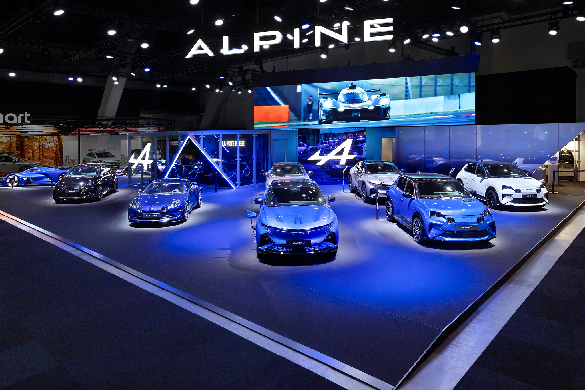 RAUMTECHNIK - ALPINE - SALON DE L_AUTO - BRÜSSEL - STAND PHOTOGRAPHY - #9885 (Ir)