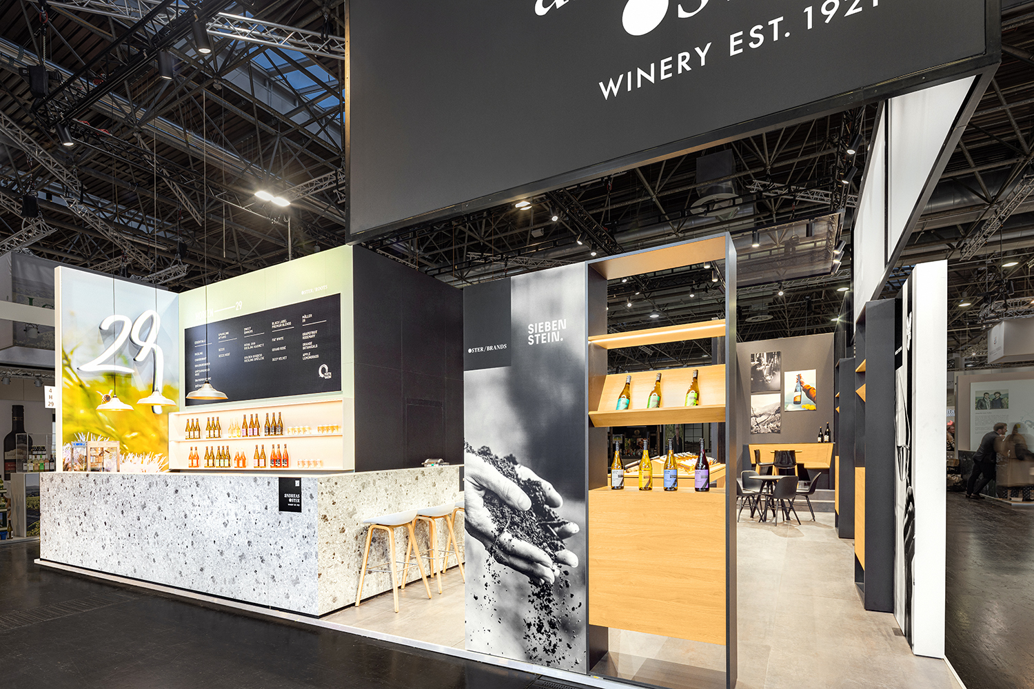 RAUMTECHNIK - ANDREAS OSTER WEINKELLEREI - PROWEIN 2026 - DÜSSELDORF - STAND PHOTOGRAPHY - #6465 (lr)