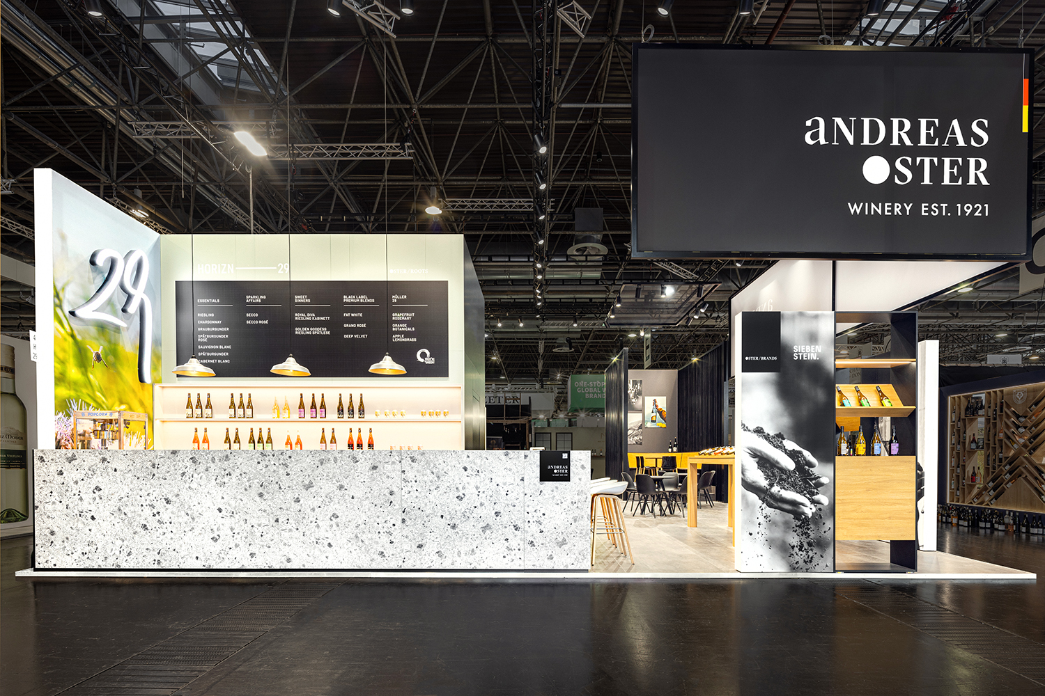 RAUMTECHNIK - ANDREAS OSTER WEINKELLEREI - PROWEIN 2026 - DÜSSELDORF - STAND PHOTOGRAPHY - #6469 (lr)