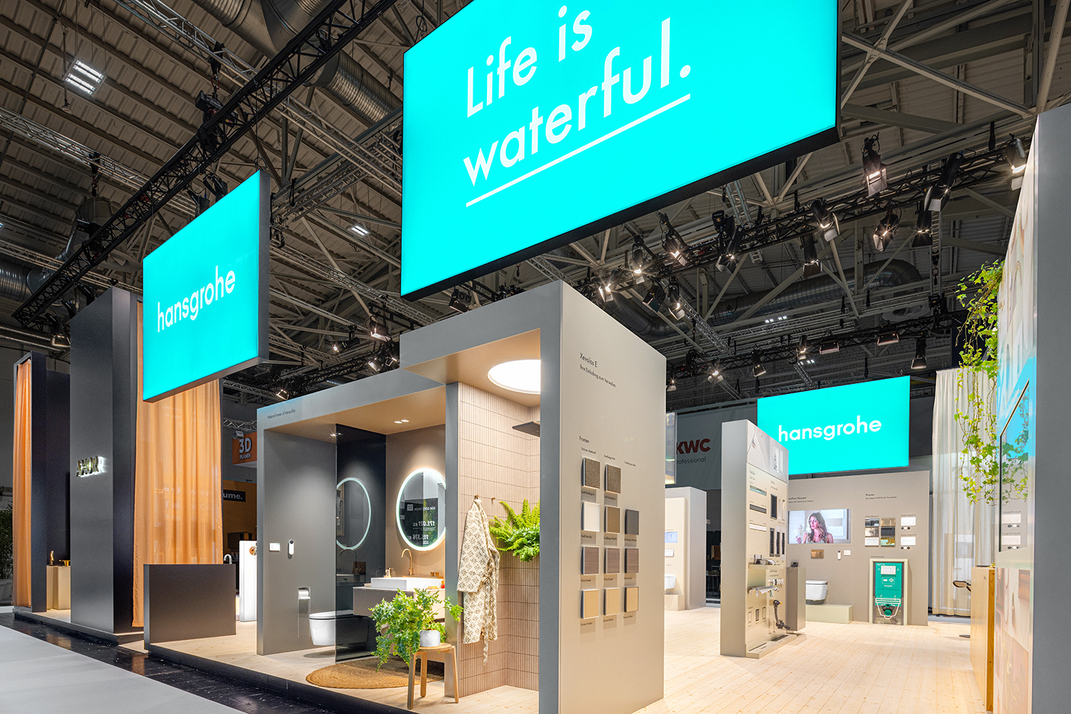 Messestandbau RAUMTECHNIK - HANSGROHE SE - SHK+E 2026 - ESSEN