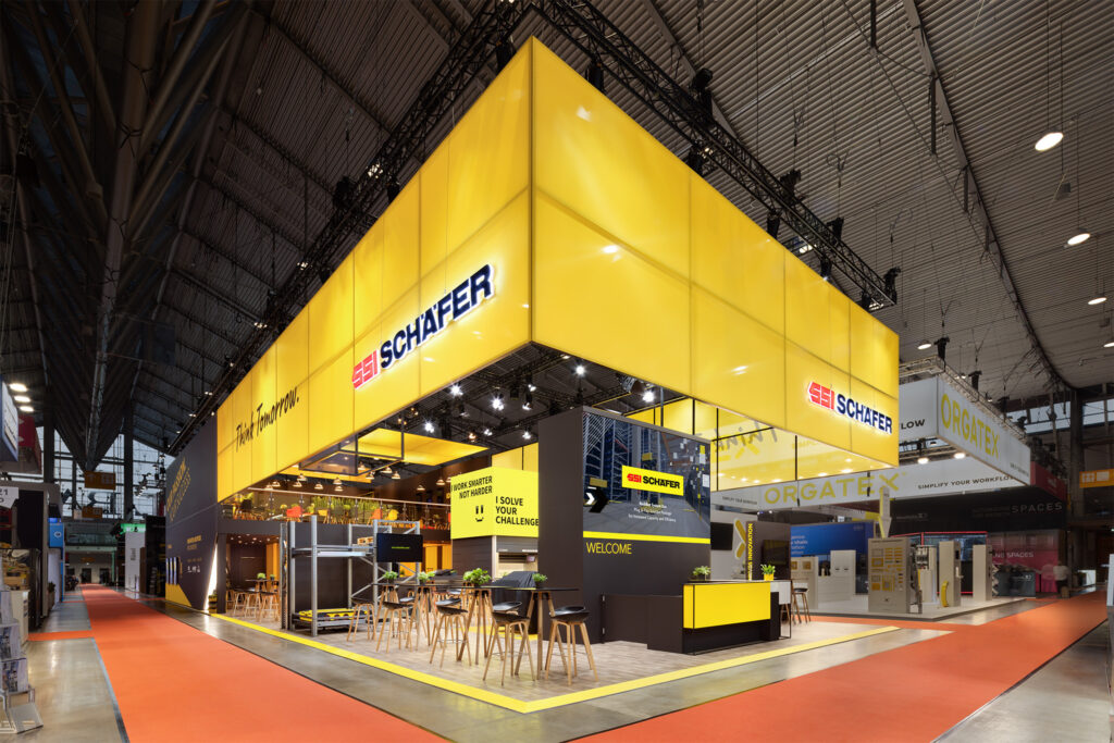 RAUMTECHNIK - Exhibition Booth Building - SSI SCHÄFER - LOGIMAT 2026 - STUTTGART - #7113 (Ir)