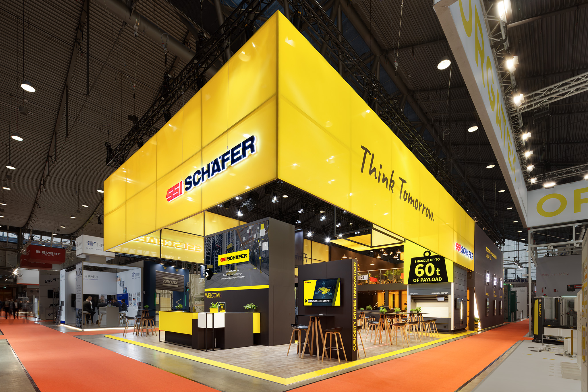 RAUMTECHNIK - SSI SCHÄFER - LOGIMAT 2026 - STUTTGART - STAND PHOTOGRAPHY - #7135 (Ir)