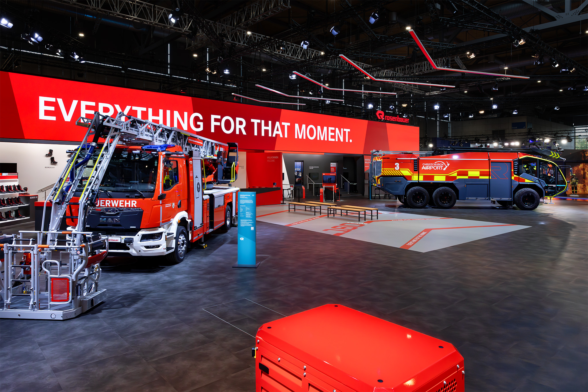 RAUMTECHNIK - ROSENBAUER - INTERSCHUTZ 2026 - HANNOVER - STAND PHOTOGRAPHY - #3239 (Ir)
