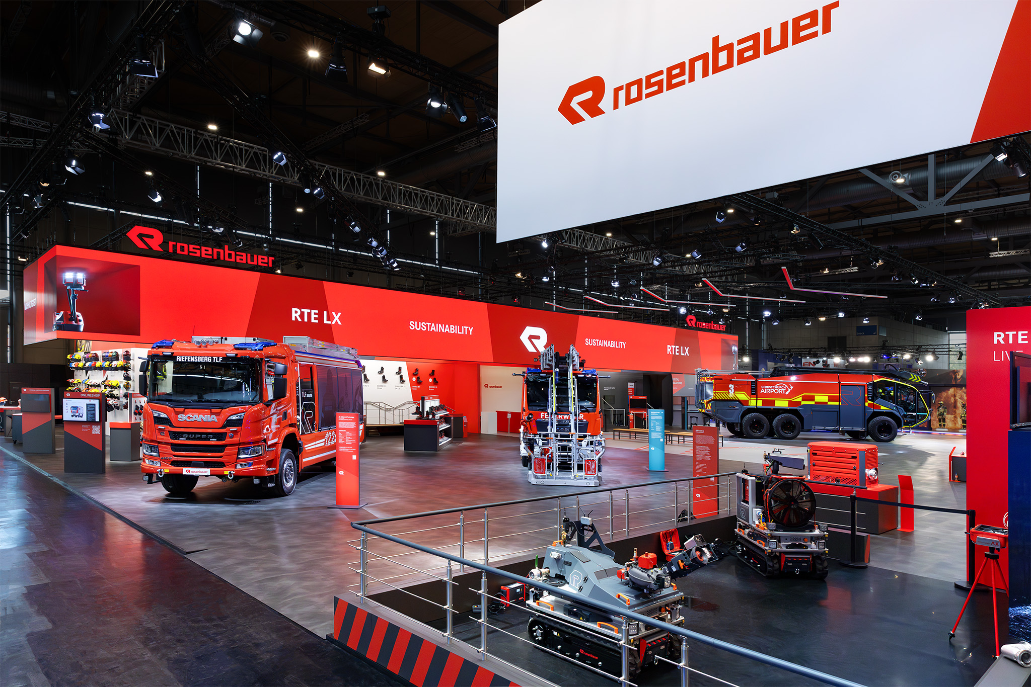 RAUMTECHNIK - ROSENBAUER - INTERSCHUTZ 2026 - HANNOVER - STAND PHOTOGRAPHY - #3244 (Ir)