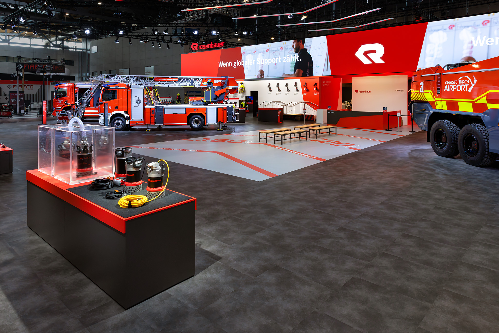 RAUMTECHNIK - ROSENBAUER - INTERSCHUTZ 2026 - HANNOVER - STAND PHOTOGRAPHY - #3260 (Ir)
